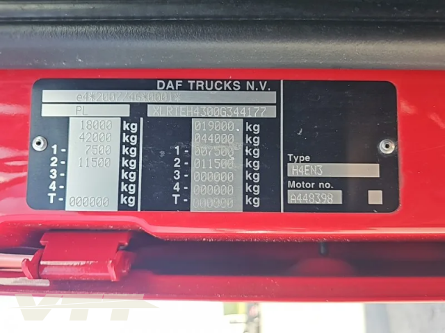 ID 5384 DAF XF 480FT